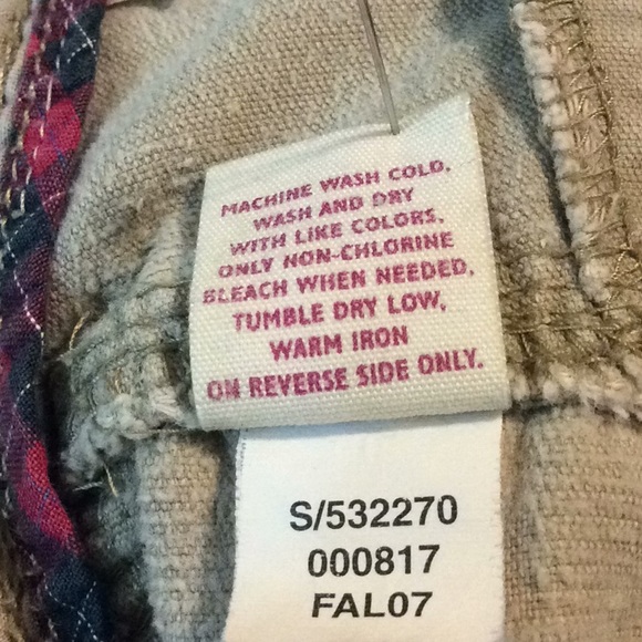 VTG OLD NAVY CORDUROY PANTS LOW RIDERS - Picture 8 of 8